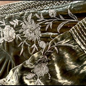 Johnny Was Velvet Cardigan